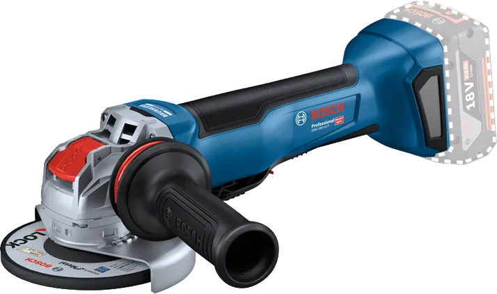 PRO GWX 18V-10 P Esmerilhadeira angular a bateria com X-LOCK