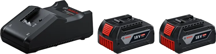 2 x GBA 18V 4.0Ah + GAL 18V-40
