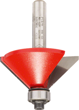 Bosch Professional Fresa para biselar Expert for Wood, 8 mm, D 44 mm, L 18,5 mm, G 61 mm · 2608629379