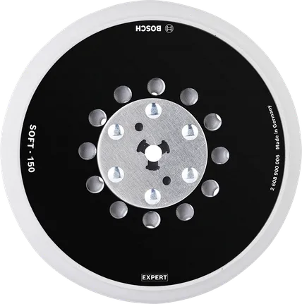Bosch Professional Plato de lija EXPERT Multihole Universal, 150 mm, blando · 2608900006