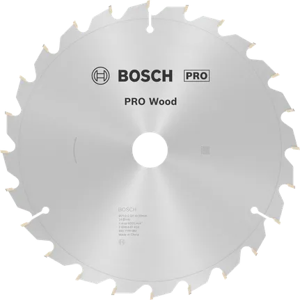 Bosch Professional Hoja de sierra circular PRO Wood, 254 x 2 x 30 mm, T24 · 2608640434