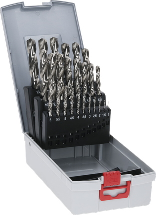 Bosch Professional Set de brocas helicoidales PRO Metal HSS-G, 25 uds. · 2608587017