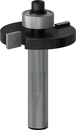 Bosch Professional Broca fresadora para ranuras PRO, L 6, vástago de 8 mm · 2608628404