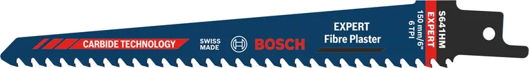 Bosch Professional Hoja de sierra sable EXPERT ‘Fiber Plaster’ S 641 HM, 1 unidad · 2608900407