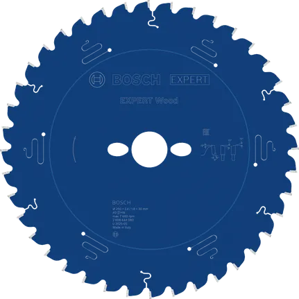 Bosch Professional Hoja de sierra circular EXPERT Wood, 250 x 2,4/1,8 x 30 mm, T40 · 2608644080