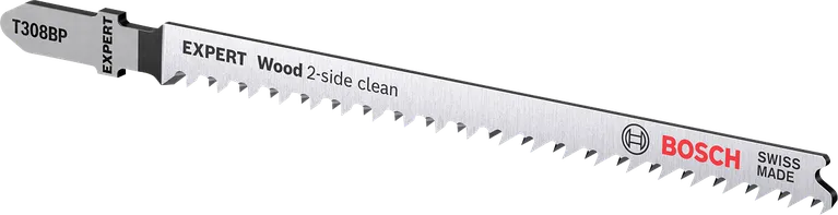 Bosch Expert Wood sticksågblad för två sidor.