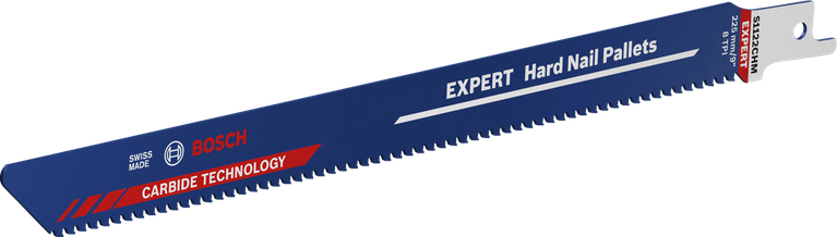 Πριόνι Bosch Expert Hard Nail Pallets με τεχνολογία καρβιδίου.