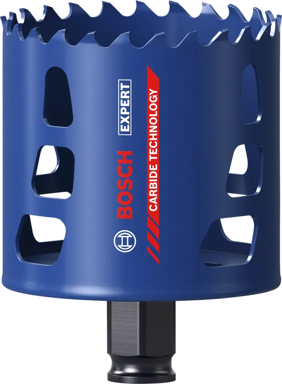 Bosch Expert carbide technology hole saw.