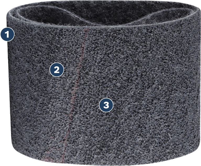 Bosch Spider WOG 1 schuurband voor slijpmachines.