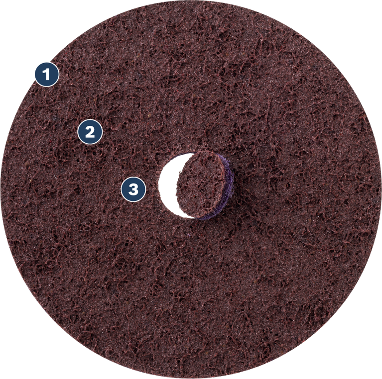 Bosch Spider WOG non-woven rengøringsskive.