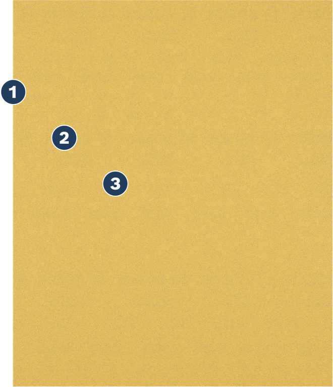 Bosch schuurblad voor de afwerking van houtoppervlakken.