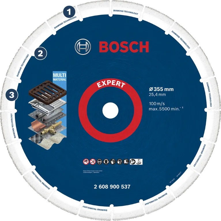 Řezný kotouč na kov Bosch EXPERT Diamond Wheel 355 mm.