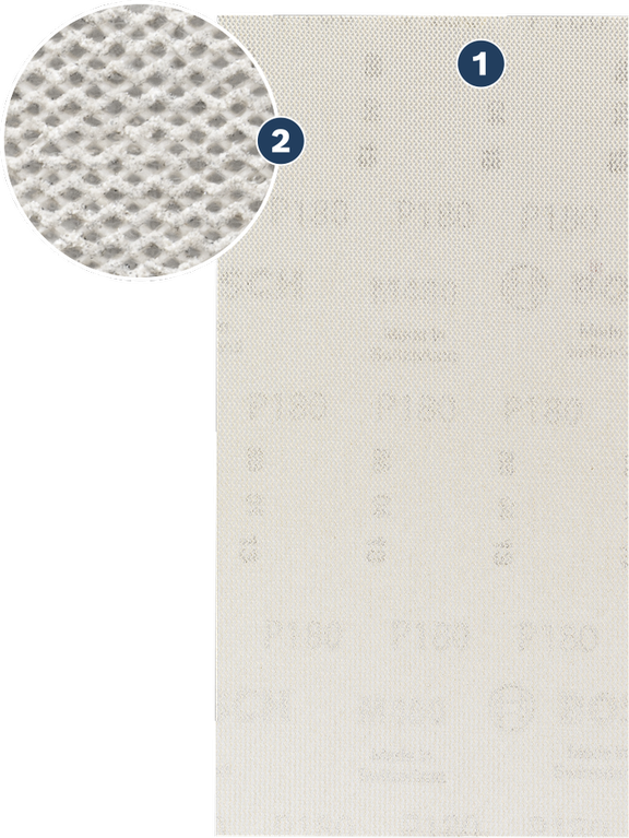 Bosch lihvimisvõrk sileda pinna viimistlemiseks.