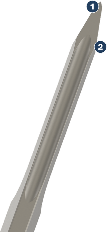 إزميل Bosch المدبب SDS max لهدم الخرسانة.