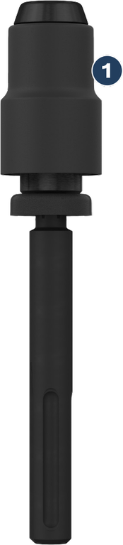 محول Bosch SDS max Spider لمثقاب المطرقة الدورانية.