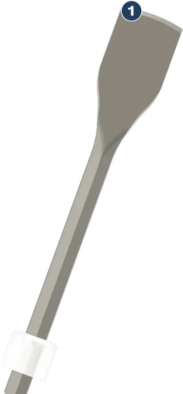 Ciseau bêche Bosch PRO HEX 19-4C 60 x 450 mm.