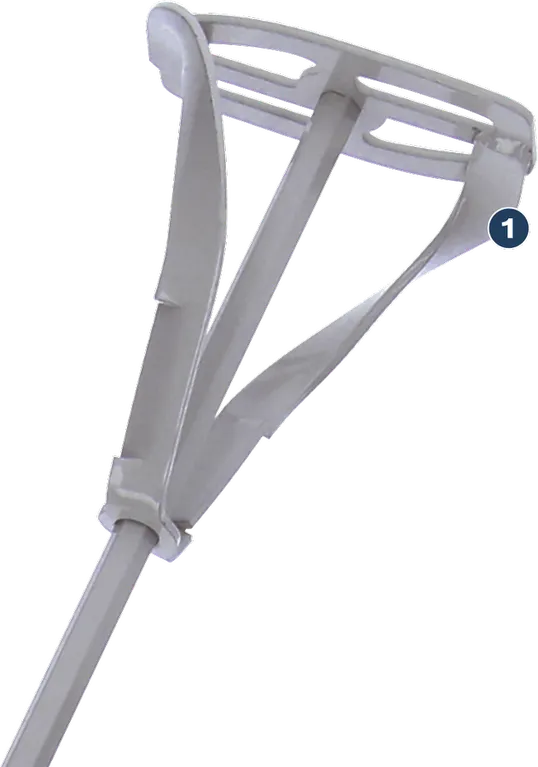 Bosch edderkop-omrører til blandetilbehør til maling eller mørtel.