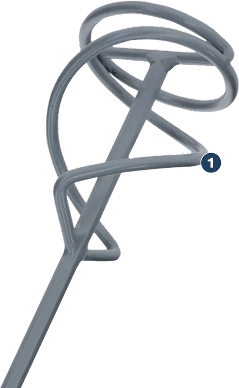 Míchací metla na barvy a malty Bosch Spider.