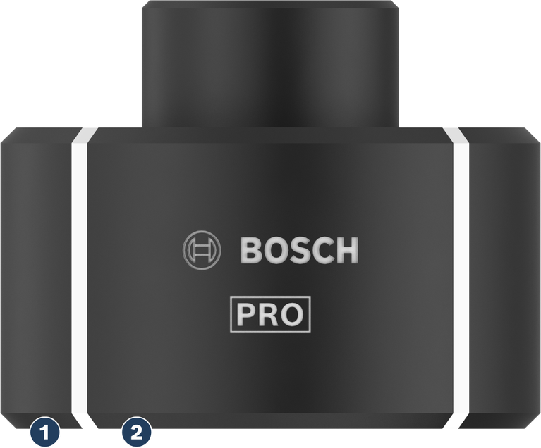 Bosch PRO Spider-Adapter für Elektrowerkzeugzubehör.