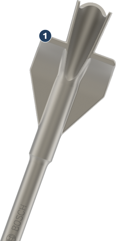 Scalpello alato SDS max Bosch per muratura.