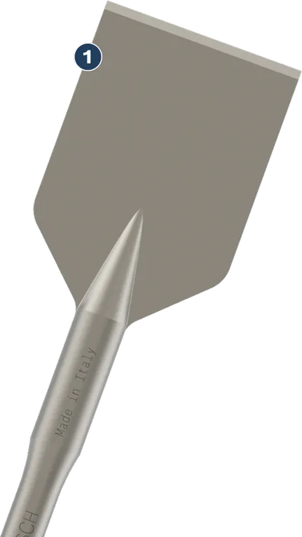 Bosch PRO SDS max Asphalt Cutter, 90 mm wide chisel.
