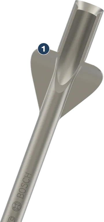 Bosch PRO SDS plus vingmejsel, 22 mm egg.