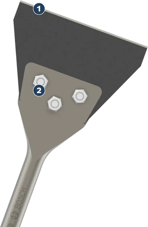 Bosch PRO SDS plus strgalo za tla 130 x 290 mm.