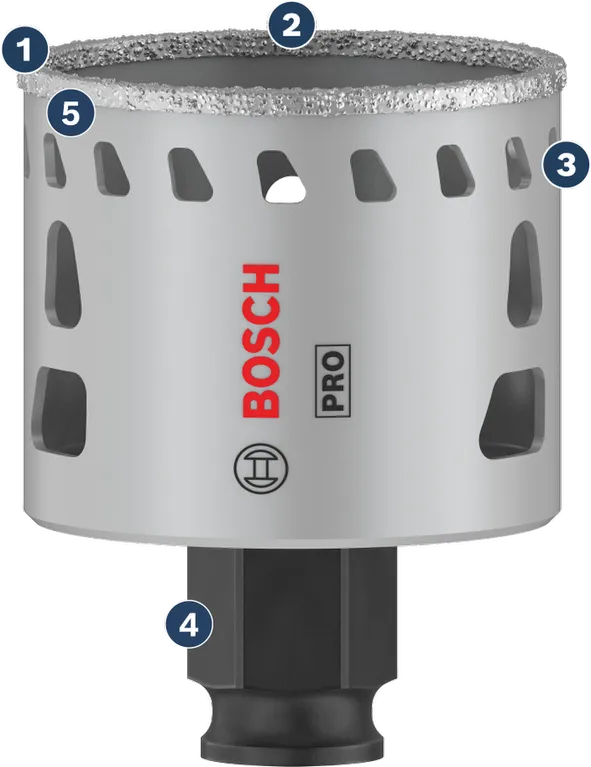 Bosch diamanthålsåg för kakel och keramik.