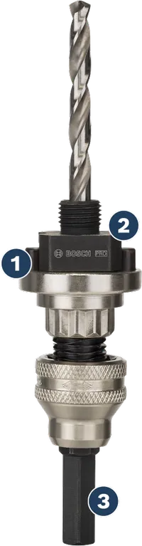 Bosch PRO Q-Lock брзоизменљиви трн за кружне тестере.