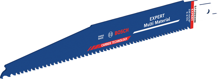 Bosch Expert Multi Material reciprocating saw blade.