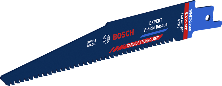 Bosch Expert Vehicle Rescue carbide reciprocating saw blade.