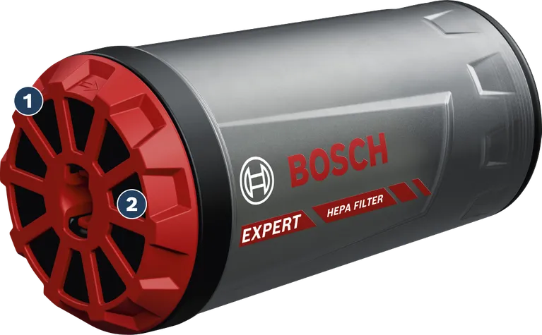 Bosch EXPERT Støvboks HEPA-filter til GEX 18V-150.