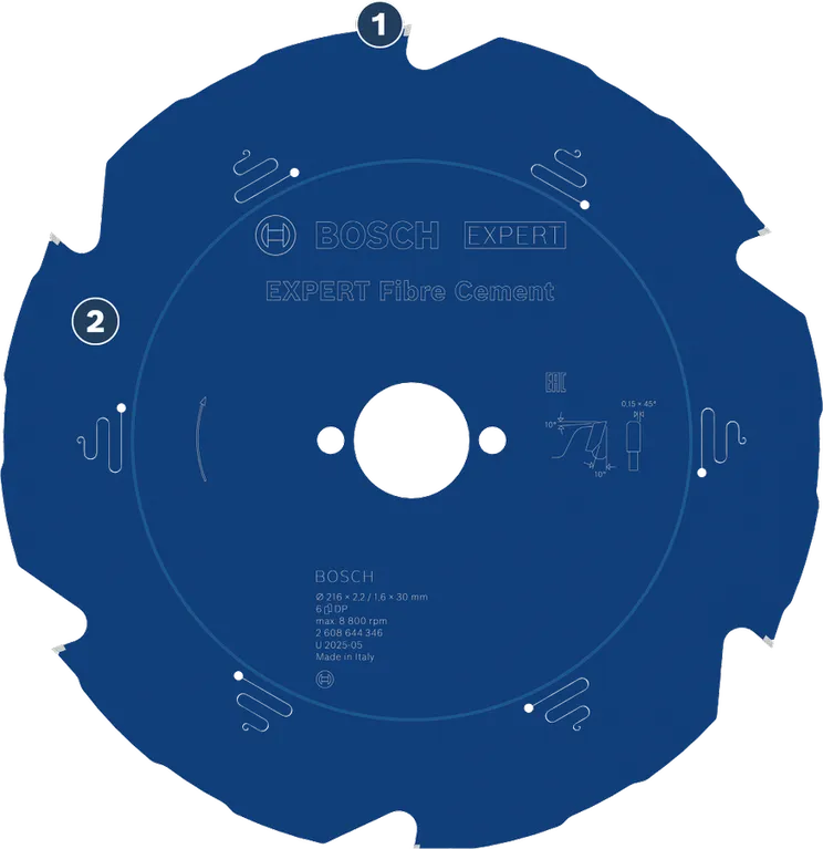Bosch Expert fibercement-savklinge til skæring i fibercement.