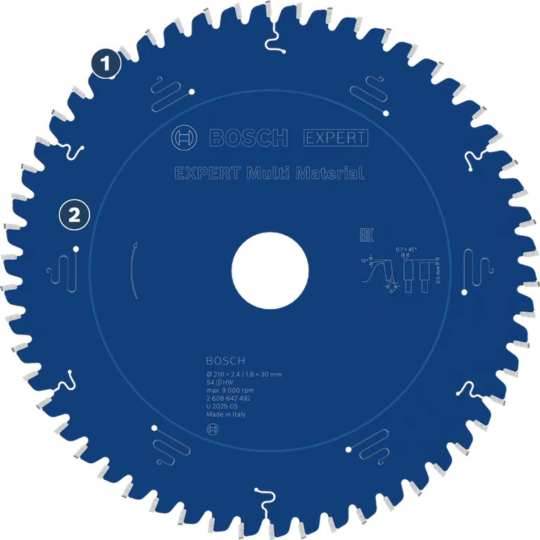 شفرة المنشار الدائرية Bosch Expert Multi Material.