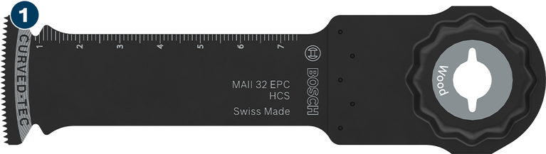 Bosch MAII 32 EPC oszillierendes Holztrennsägeblatt.