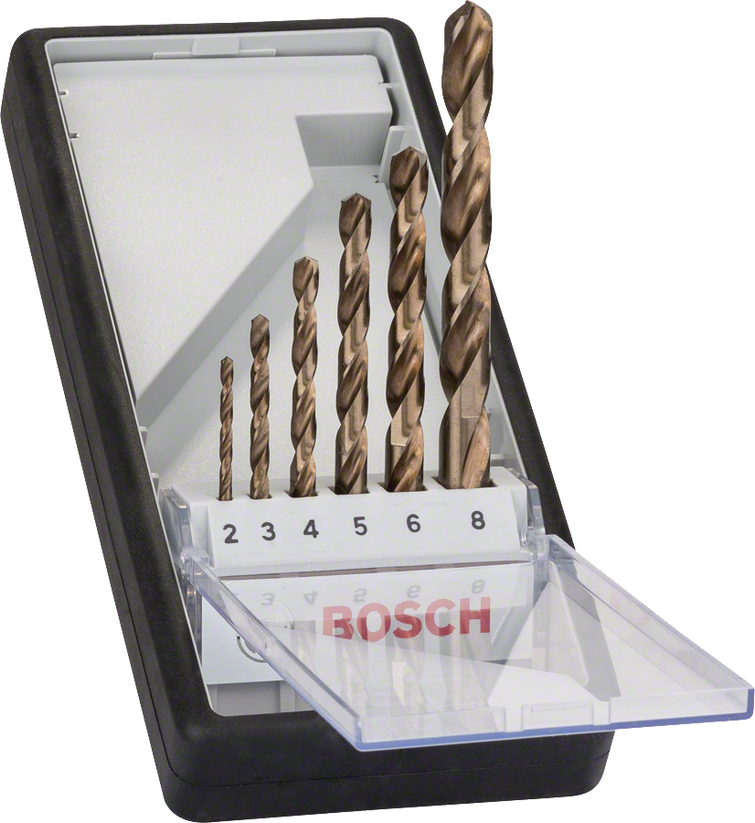 HSS Twist Drill Bit Cobalt Set, ProBox, 19piece Bosch Professional