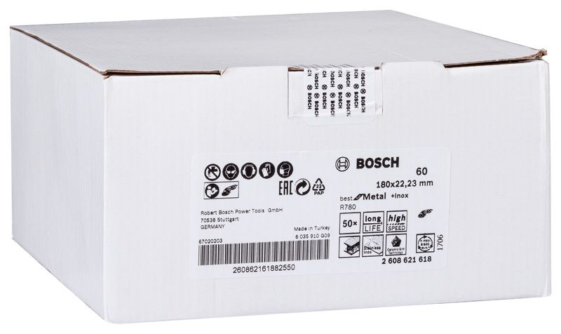 R780 Best for Metal and Inox Fibre Sanding Disc