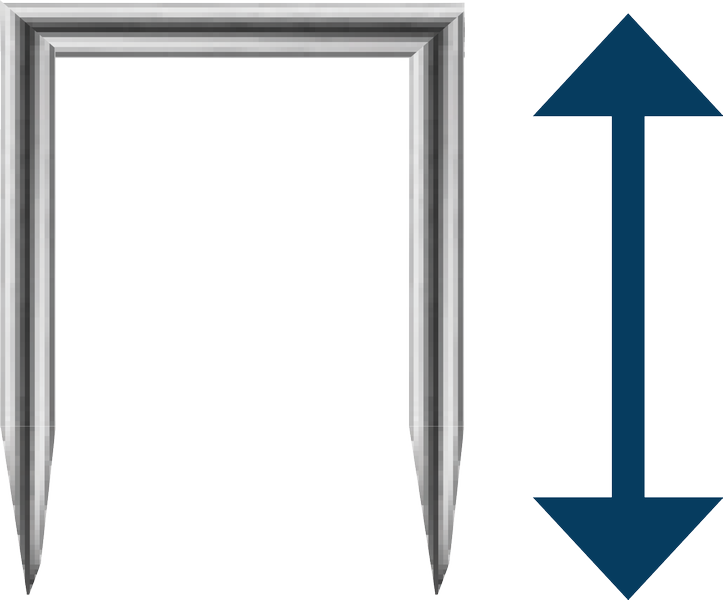 Ширина круне.