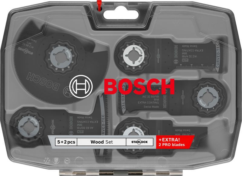 Accessory Set Multitools Wood Set 7 pcs