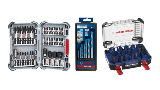 Bosch Professional SDS Plus - Juego de brocas y cinceles para martillo  mixto, 11 piezas (para hormigón y mampostería; accesorios para martillos