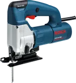 Sierra de calar Bosch GST 85 PBE para cortes profundos en madera.