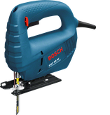 Sierra de calar eléctrica Bosch azul.