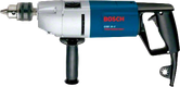 Taladro eléctrico Bosch azul.