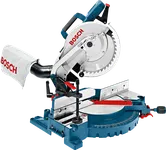 Sierra ingletadora Bosch GCM 10 con hoja de 254 mm y ajustes de ángulo precisos.