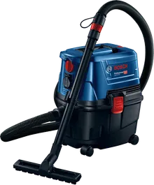 Extractor de aire seco y húmedo Bosch GAS 15 PS con manguera.