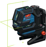 Herramienta niveladora láser Bosch GCL 12V-50-22 CG con láser verde.