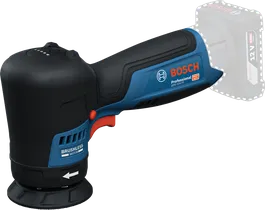 Pulidora Bosch GPO 12V-77 con motor sin escobillas.