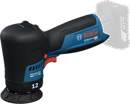 Pulidora Bosch GPX 12V-77 con motor sin escobillas.
