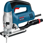 Sierra de calar Bosch GST 120 BE con mango ergonómico.