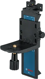 Soporte de pared Bosch WM4 con soporte ajustable.